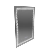 Rentagular LED Mirror 60x80cm Vivido Touch Defrosting System