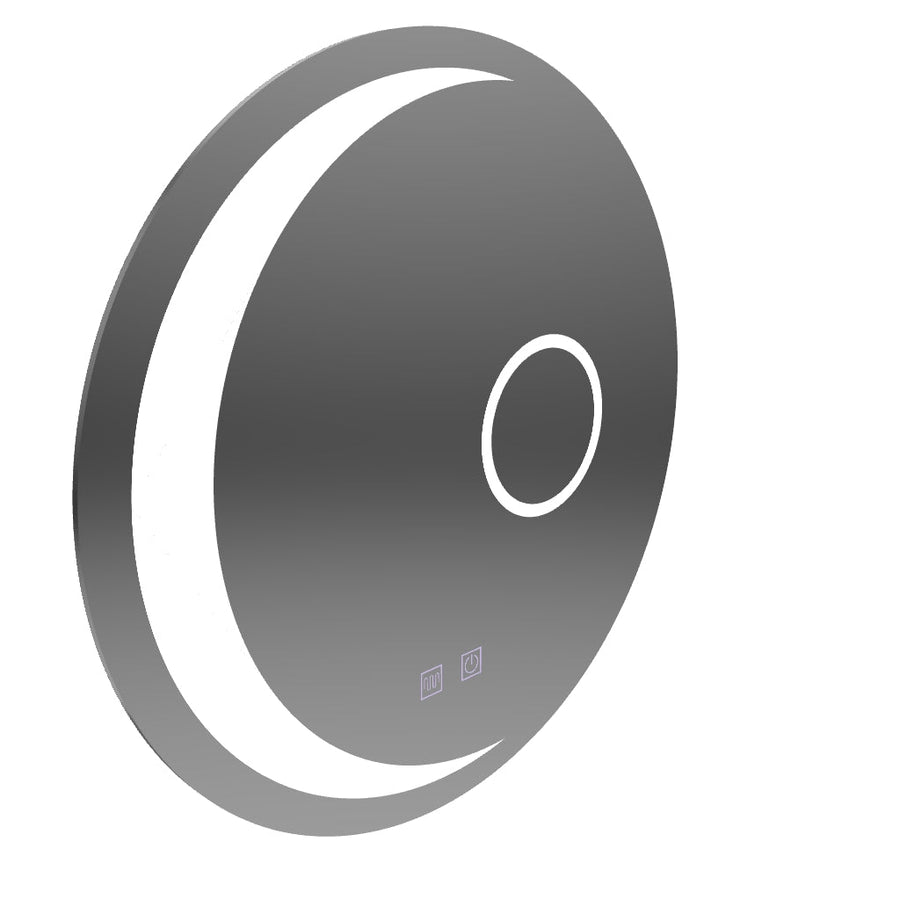 Mirror LED round 60cm orbis touch system disabling