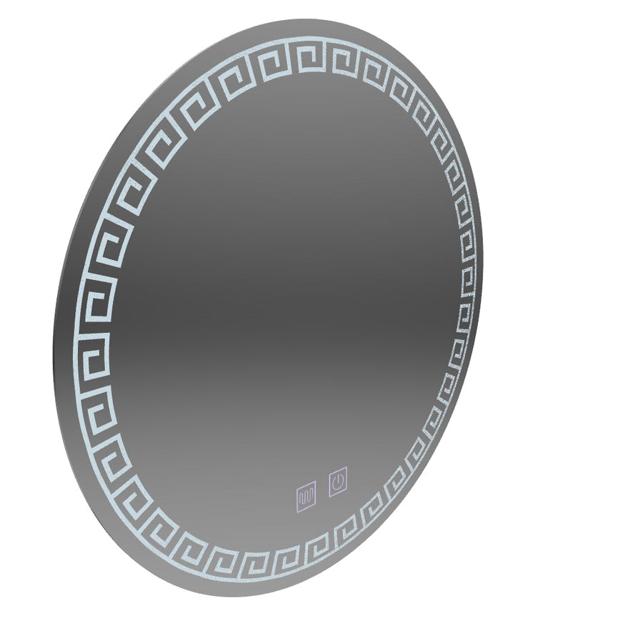 Rectangular LED mirror 70cm orhina touch system disabling