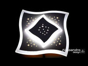 MANDI LED chandelier, 20W, Cold light, White