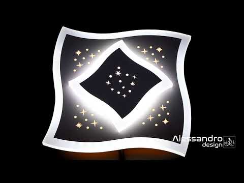 MANDI LED chandelier, 20W, Cold light, White