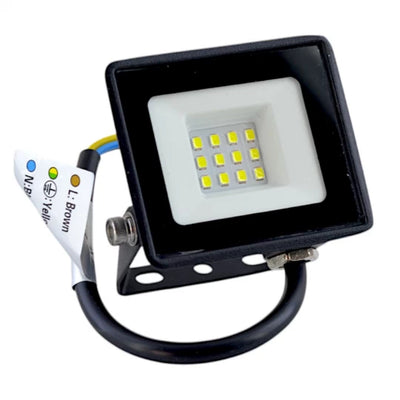 PE/DMX LED projector, IP65, 27W, Black
