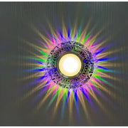 Spot LED, FARBSPIEL, 5W, Rotund, lumina RGB/Neutra, Transparent