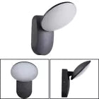 Outdoor LED wall lamp 10W, AX165, Warm Light 3000K, Black