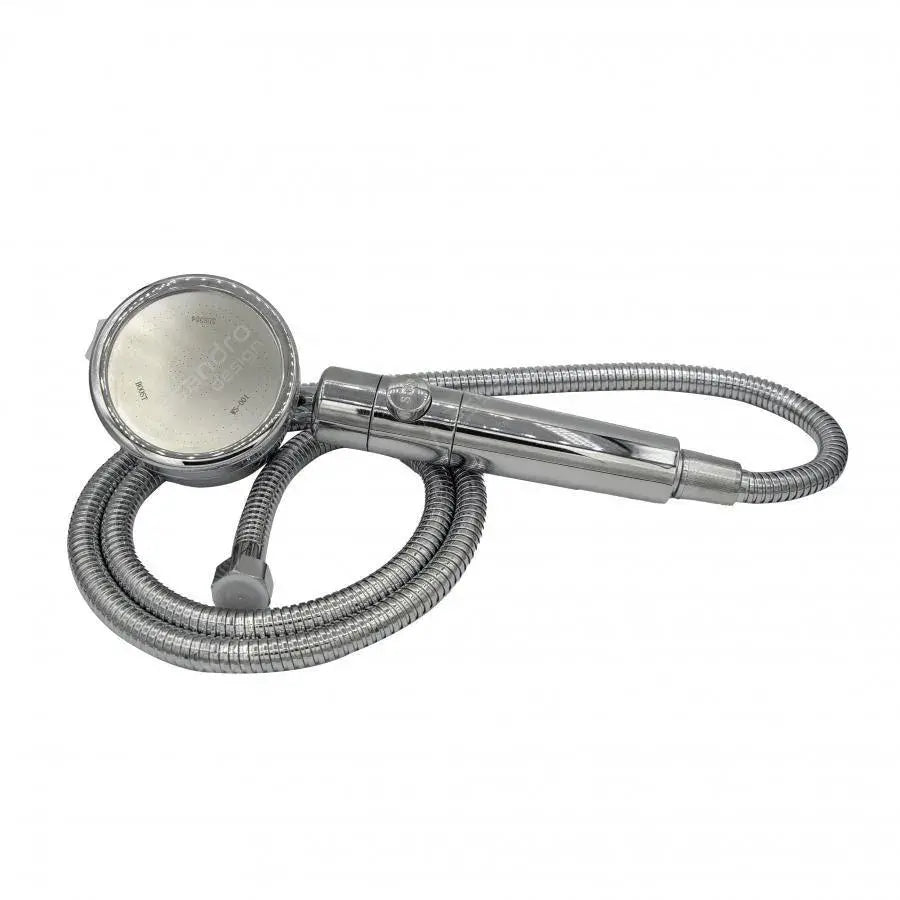 Shower Head and Hose Set Stainless Steel SUS304, Chrome, OD/9501