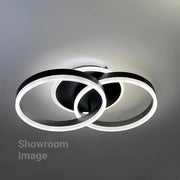 LED Chandelier with Remote Control Stephan 100W Dimmable Black