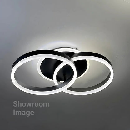 LED Chandelier with Remote Control Stephan 100W Dimmable Black