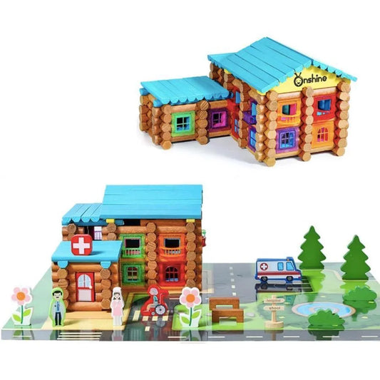The Mountain Hospital Puzzle, 240 Pieces, Multicolor, Wood