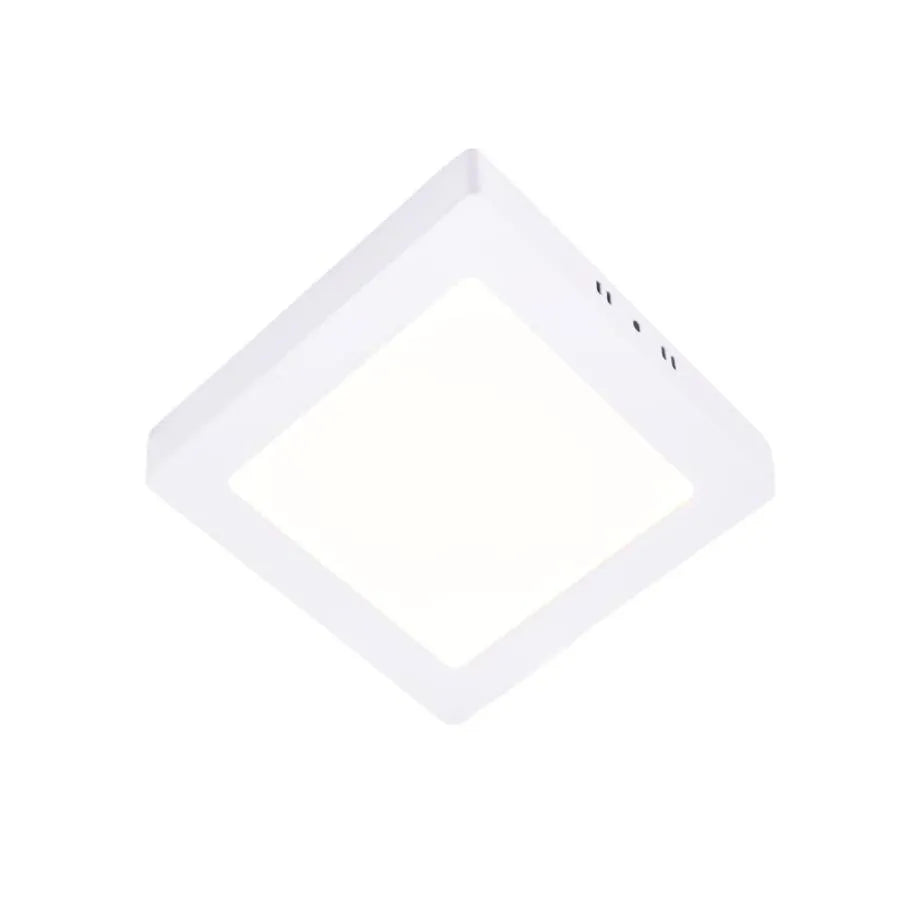 Applied LED spot, 12W, 2700K, Metal, White