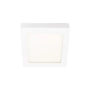 Applied LED spot, 12W, 2700K, Metal, White