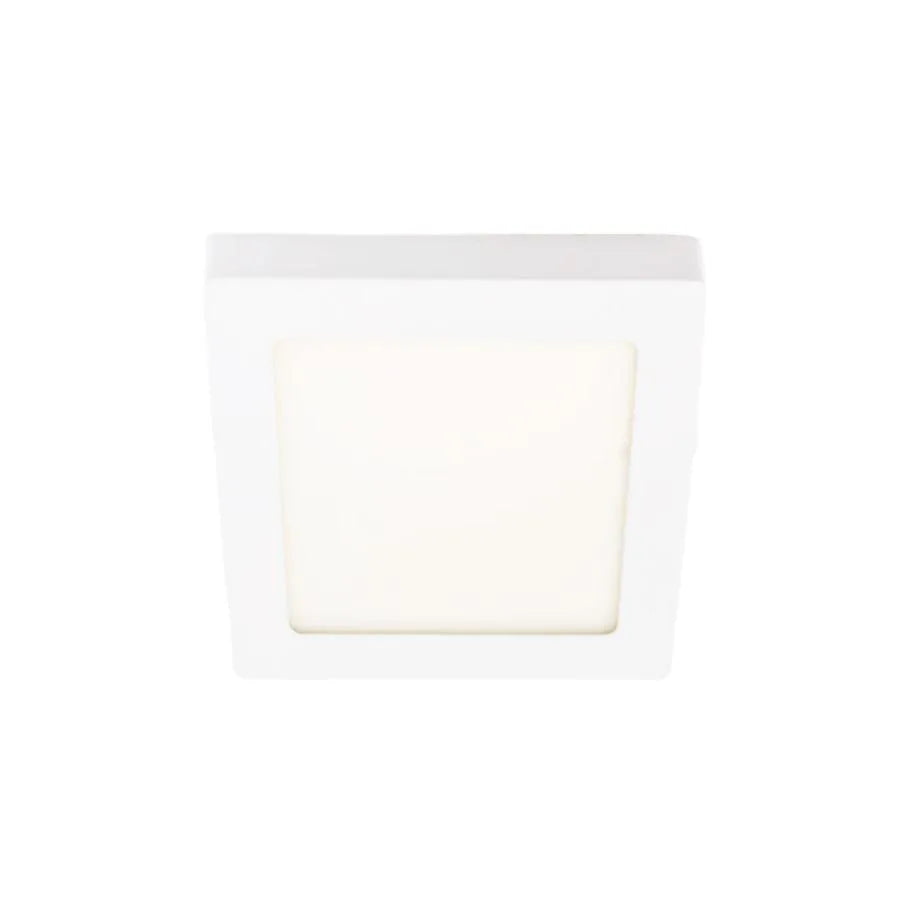 Applied LED spot, 12W, 2700K, Metal, White