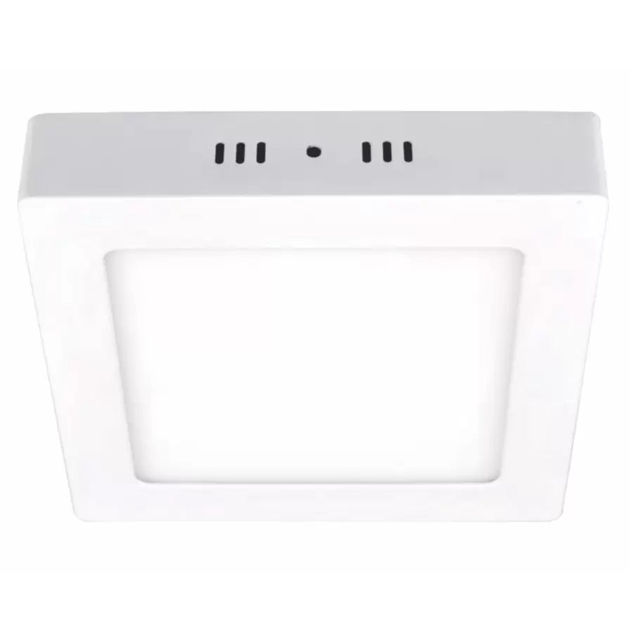 Square LED Spot, Surface Mounted, 24W=200W, 6400K, Cold Light