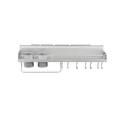 Metal Utensil Holder, Satin, Metal