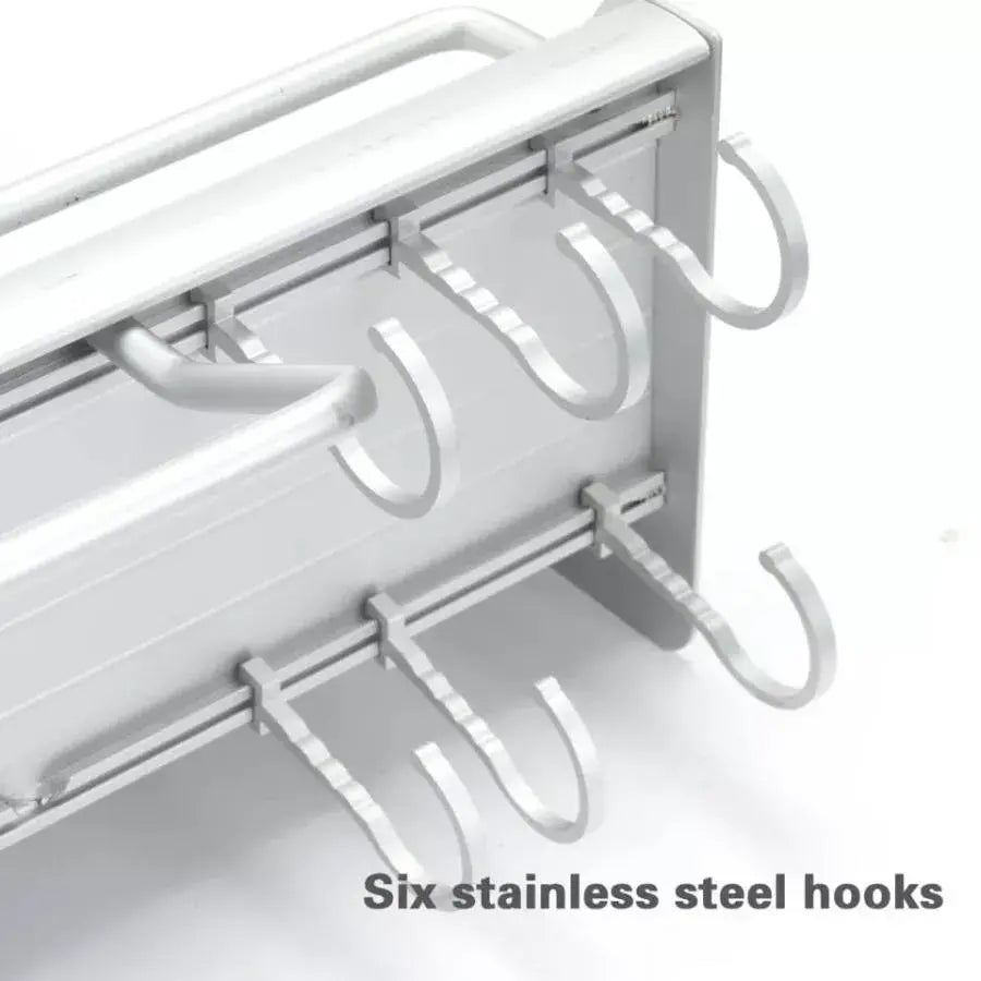 Metal Utensil Holder, Satin, Metal
