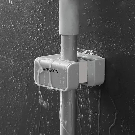 Multifunctional Support, Grey, Self-adhesive Bathroom Accessories Default Title Alessandro Design