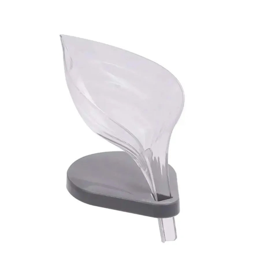 Soap Dish with Drain Gray