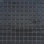 3D Self-Adhesive Wallpaper, 30 cm*30 cm*0.3cm, Glass, Black