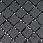 3D Self-Adhesive Wallpaper, 30 cm*30 cm*0.3cm, Glass, Black