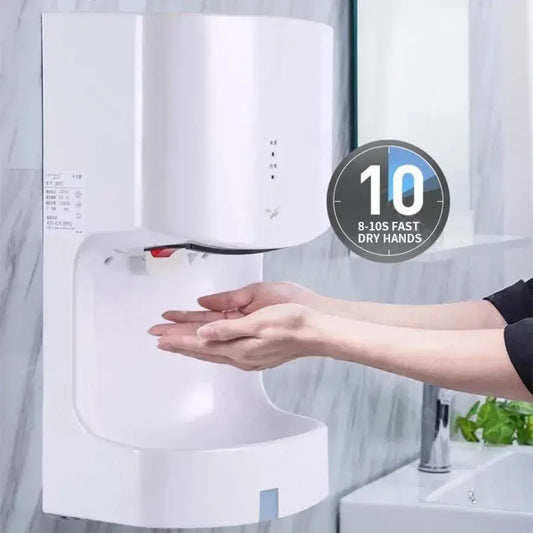 Sensor Hand Dryer, 1200W, White, Plastic, FL/2020