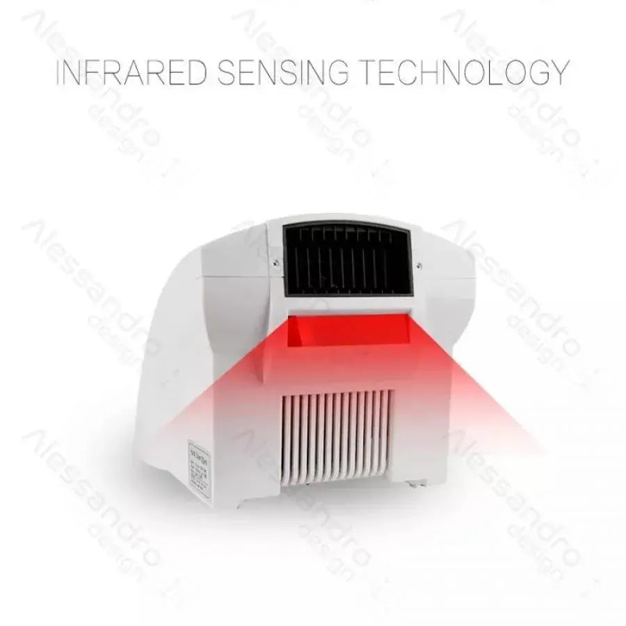 Sensor Hand Dryer, 1800W, White, Plastic, FL/2000