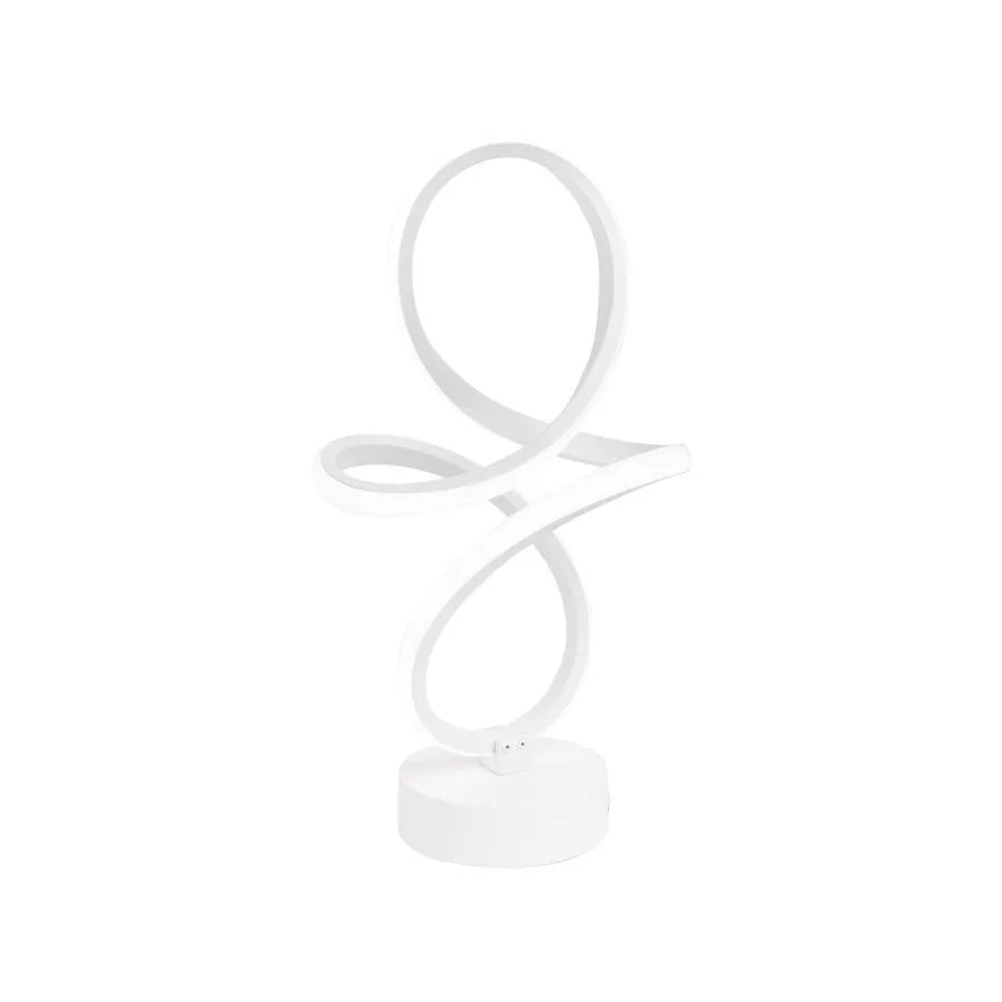Cetia LED Floor Lamp, 48W, Cold/Warm/Neutral Light, Metal and Acrylic, White 