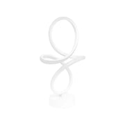 Cetia LED Floor Lamp, 48W, Cold/Warm/Neutral Light, Metal and Acrylic, White 