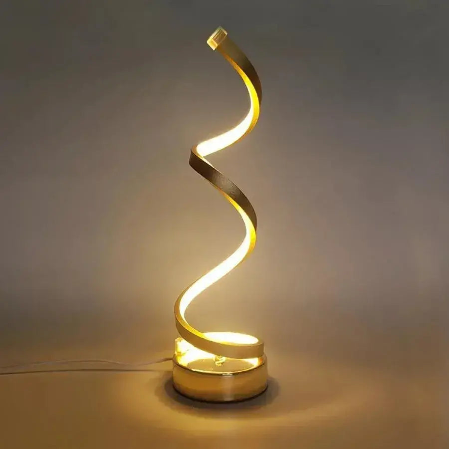 Ceza LED Floor Lamp, 40W, Cold/Warm/Neutral Light, Gold