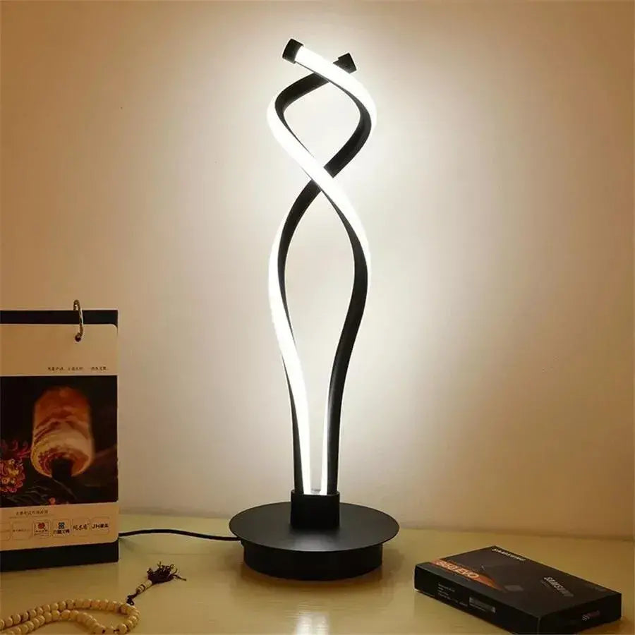 Emili LED Floor Lamp, 40W, Cold/Warm/Neutral Light, Black
