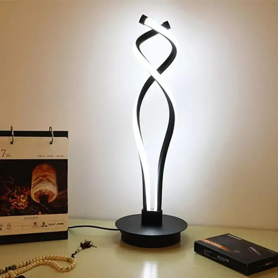 Emili LED Floor Lamp, 40W, Cold/Warm/Neutral Light, Black