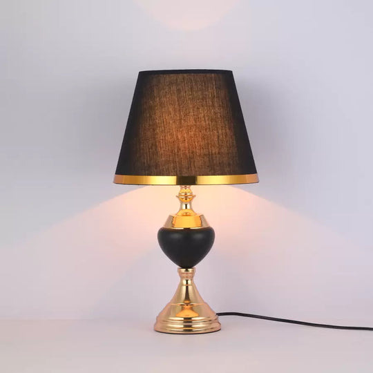 Mackenzie Lamp 1x E27 Black Gold Lamps & Lamps Default Title Alessandro Design