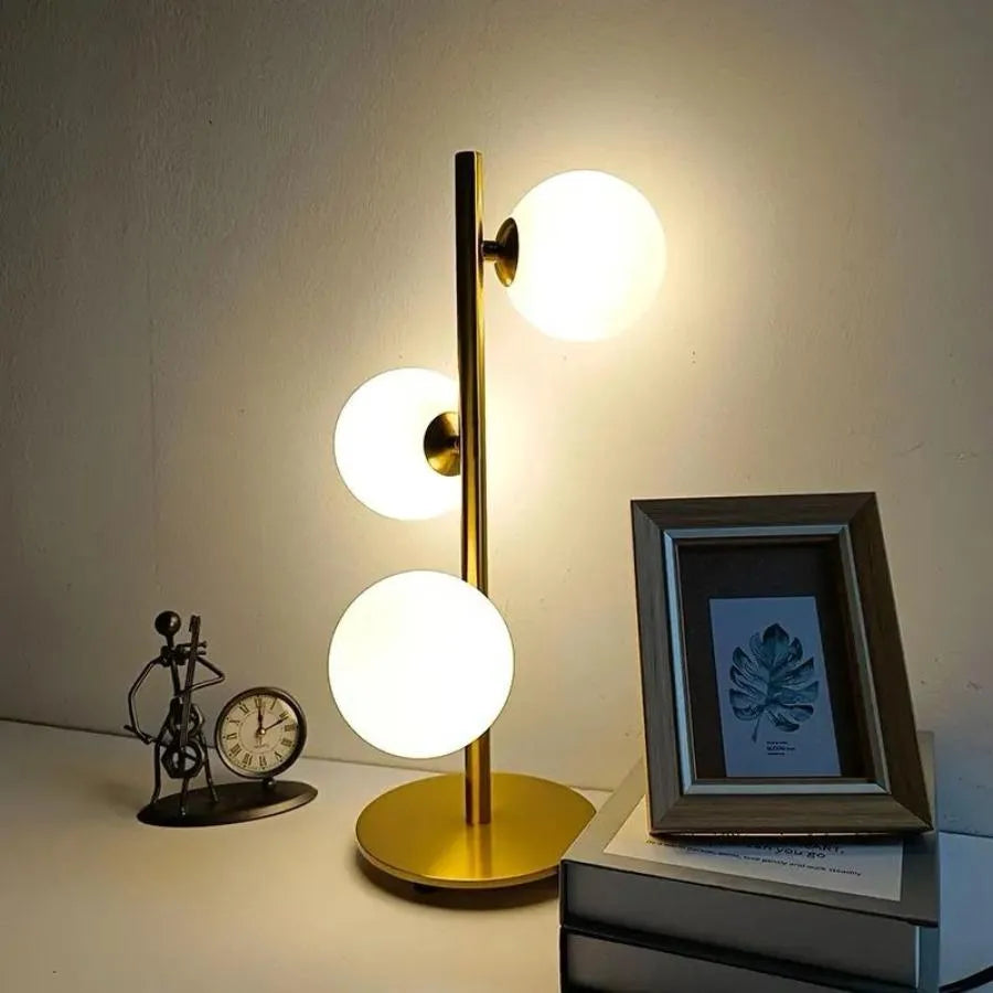 Mustafa Lamp 3x G9 White Gold