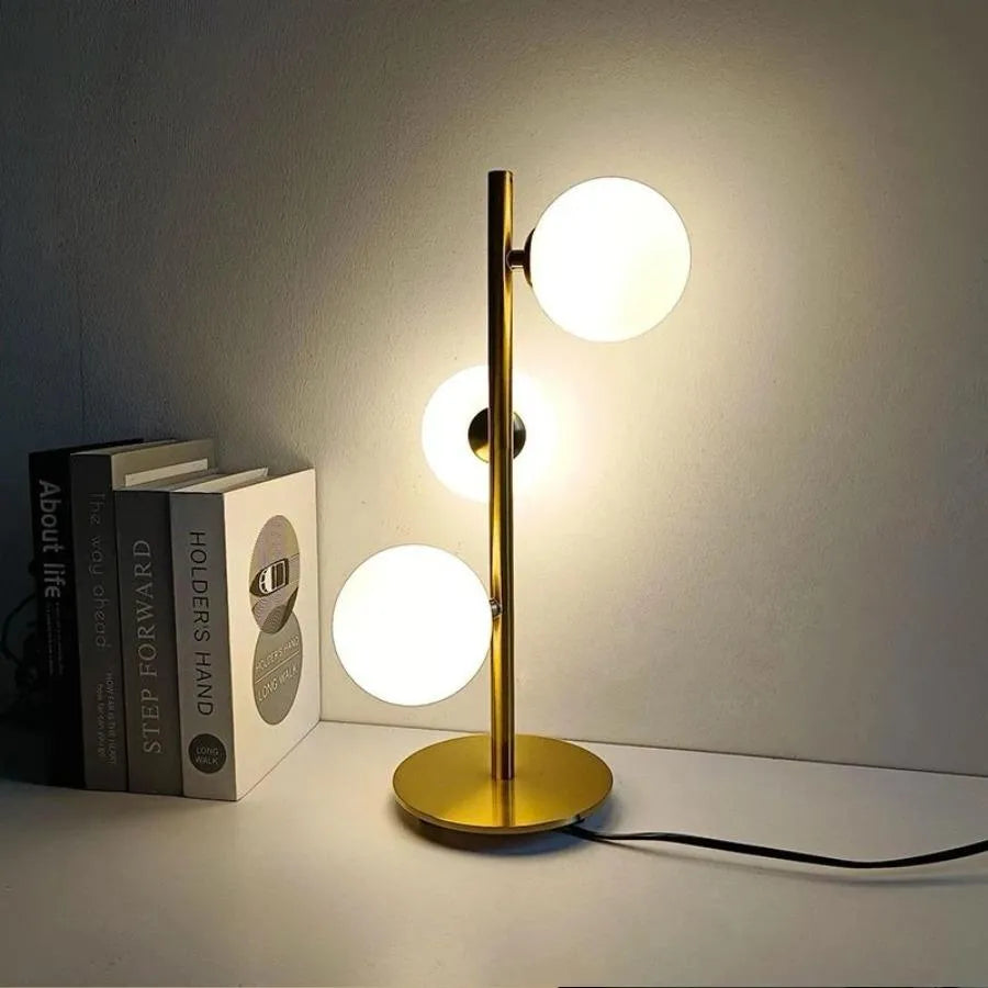 Mustafa Lamp 3x G9 White Gold