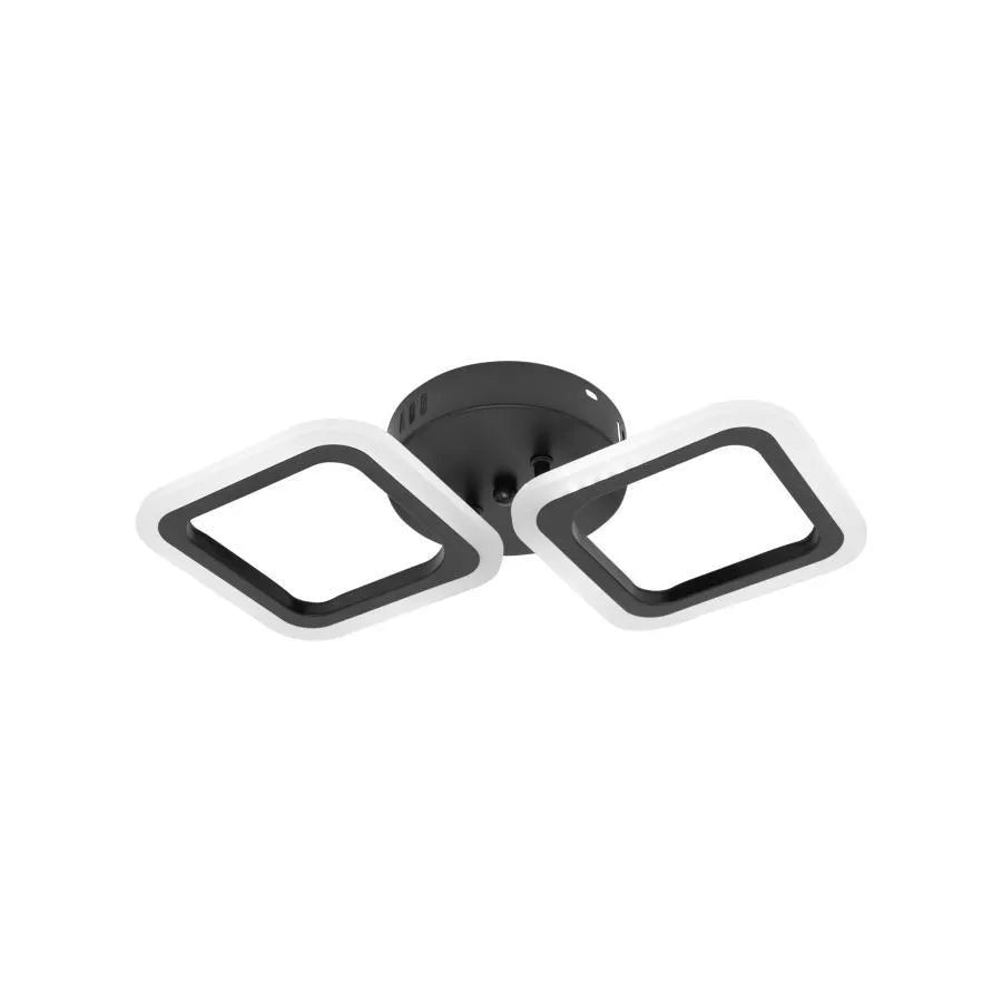 LED LED Pulsaris, 22W, acrylic, black, 4000k, ip.20