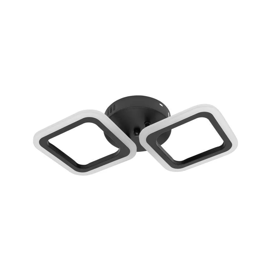 LED LED Pulsaris, 22W, acrylic, black, 4000k, ip.20