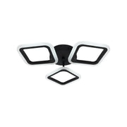 LED LED Pulsaris, 32W, acrylic, black, 4000k, IP.20