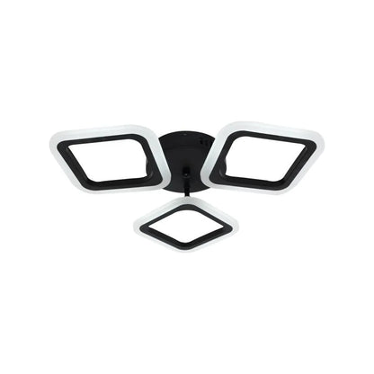 LED LED Pulsaris, 32W, acrylic, black, 4000k, IP.20