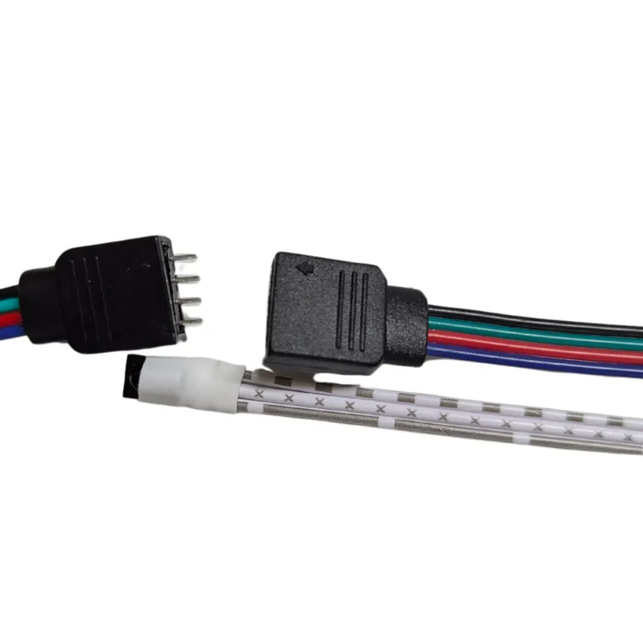 Kit Banda LED 5050 cu telecomanda, RGB, 10W/m, 5m, IP44