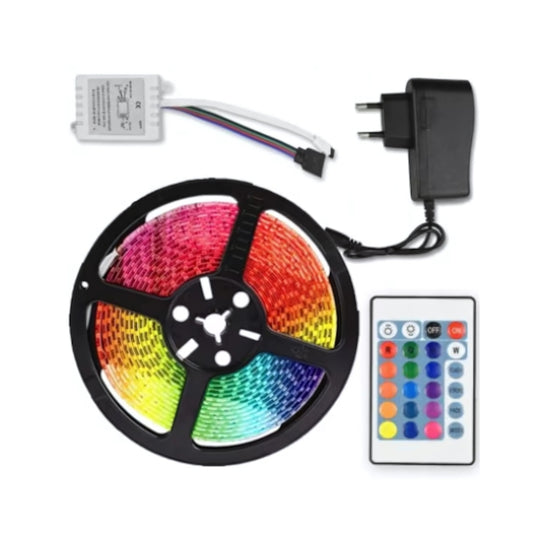 LED Strip Kit 2835 with remote control, RGB, 10W/m, 5m, IP44 Default Title Alessandro Design