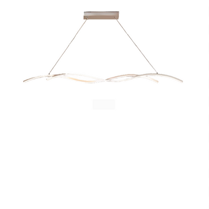 LED chandelier with Jelena remote control, 35W, cold/hot/neutral light, unstable, white